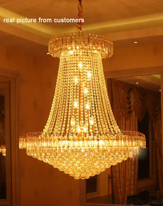 60cm Lustres Chandeliers - Elegant Home Decor for Living Rooms, Dining Rooms, and Restaurants - DecorGlobe
