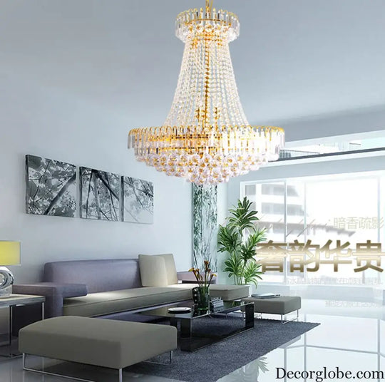 60cm Lustres Chandeliers - Elegant Home Decor for Living Rooms, Dining Rooms, and Restaurants - DecorGlobe