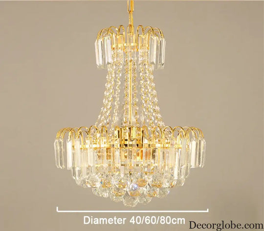 60cm Lustres Chandeliers - Elegant Home Decor for Living Rooms, Dining Rooms, and Restaurants - DecorGlobe