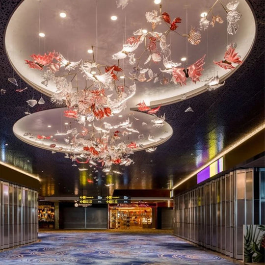 Serenella Custom Build Butterfly Branch Chandelier