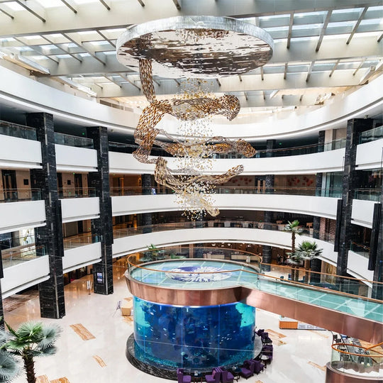 Marcelline Custom Build Fish Ball Chandelier