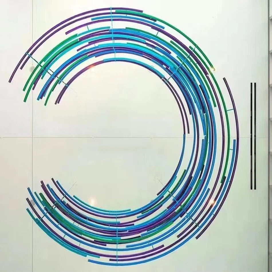 Vivienne Custom Build Semicircular Art LED Chandelier