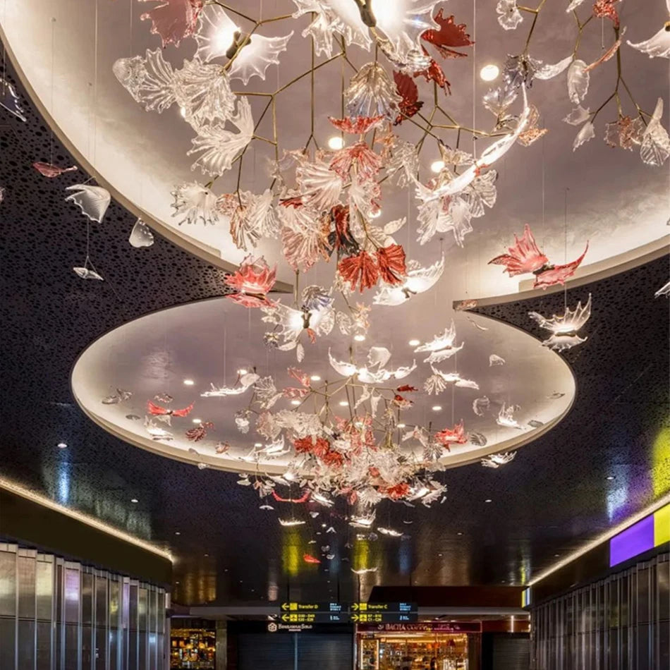 Serenella Custom Build Butterfly Branch Chandelier