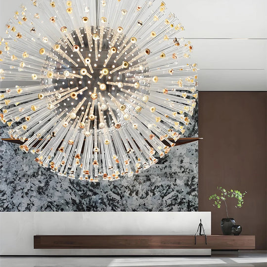 Celestine Custom Build Dandelion LED Chandelier