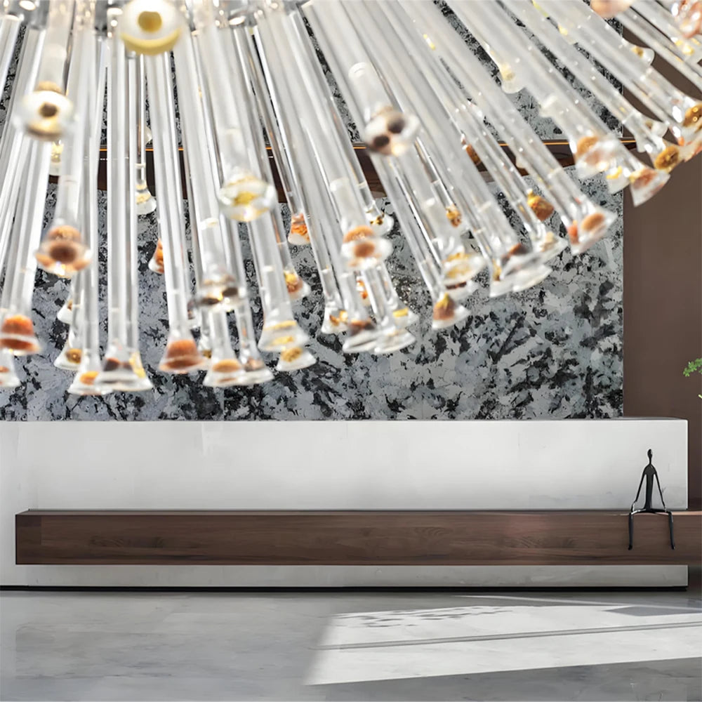 Celestine Custom Build Dandelion LED Chandelier