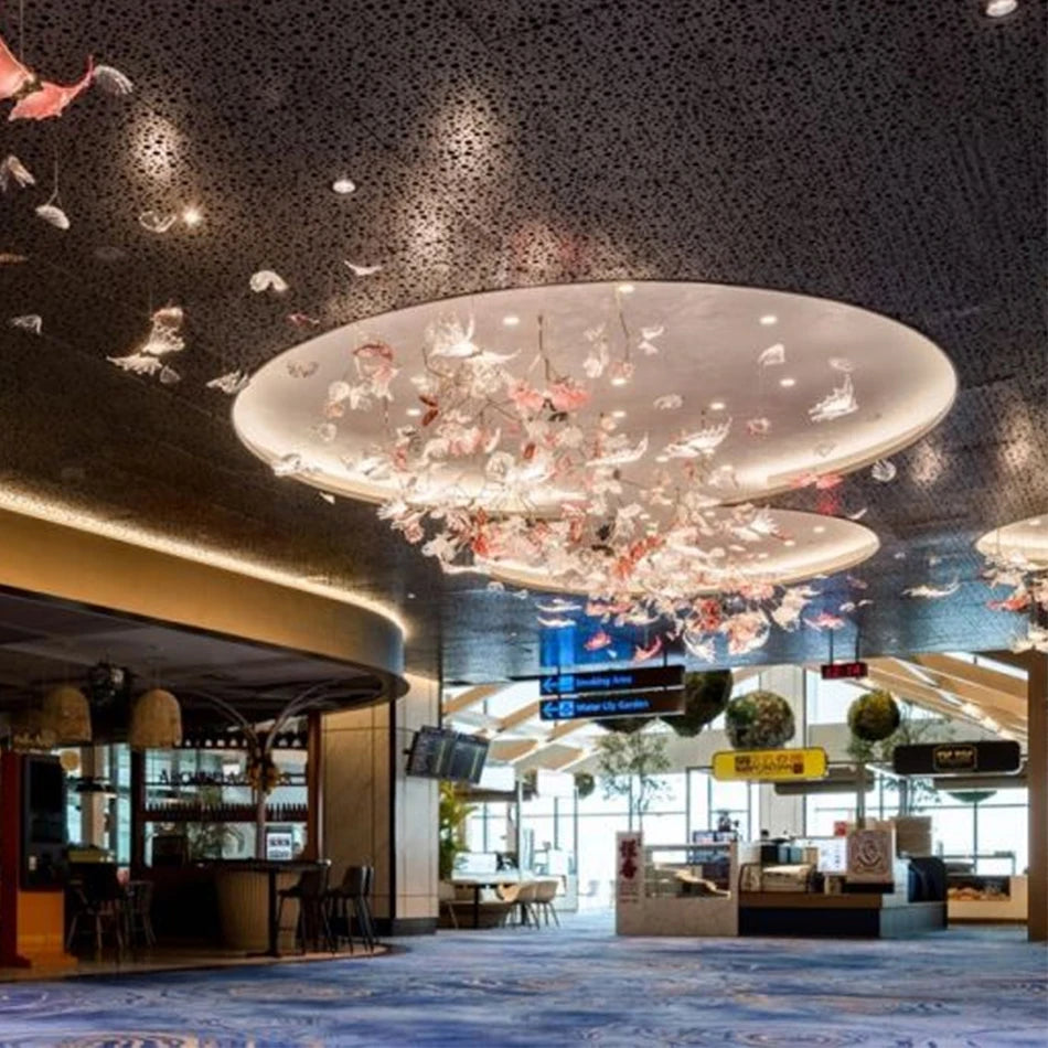 Serenella Custom Build Butterfly Branch Chandelier