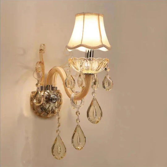 Luxury Crystal Candle Chandelier for Penthouse Hall and Staircase
