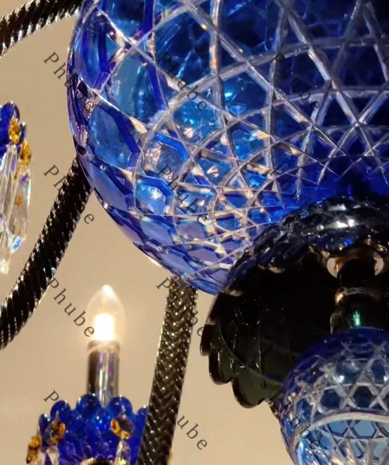 Large Crystal Chandelier for Foyer and Living Room