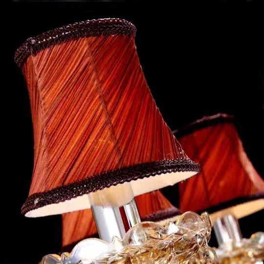 3 Layer Large Crystal Chandelier for Staircase and Hotel Lobby