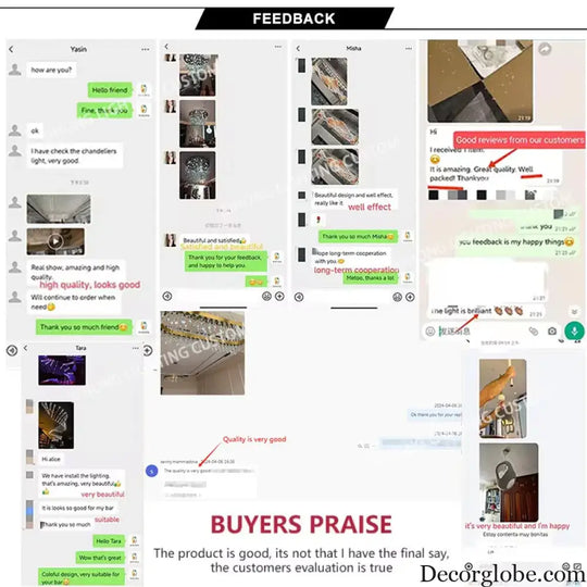 Adelina Custom Build Modern Art Lobby Chandelier Chandelier