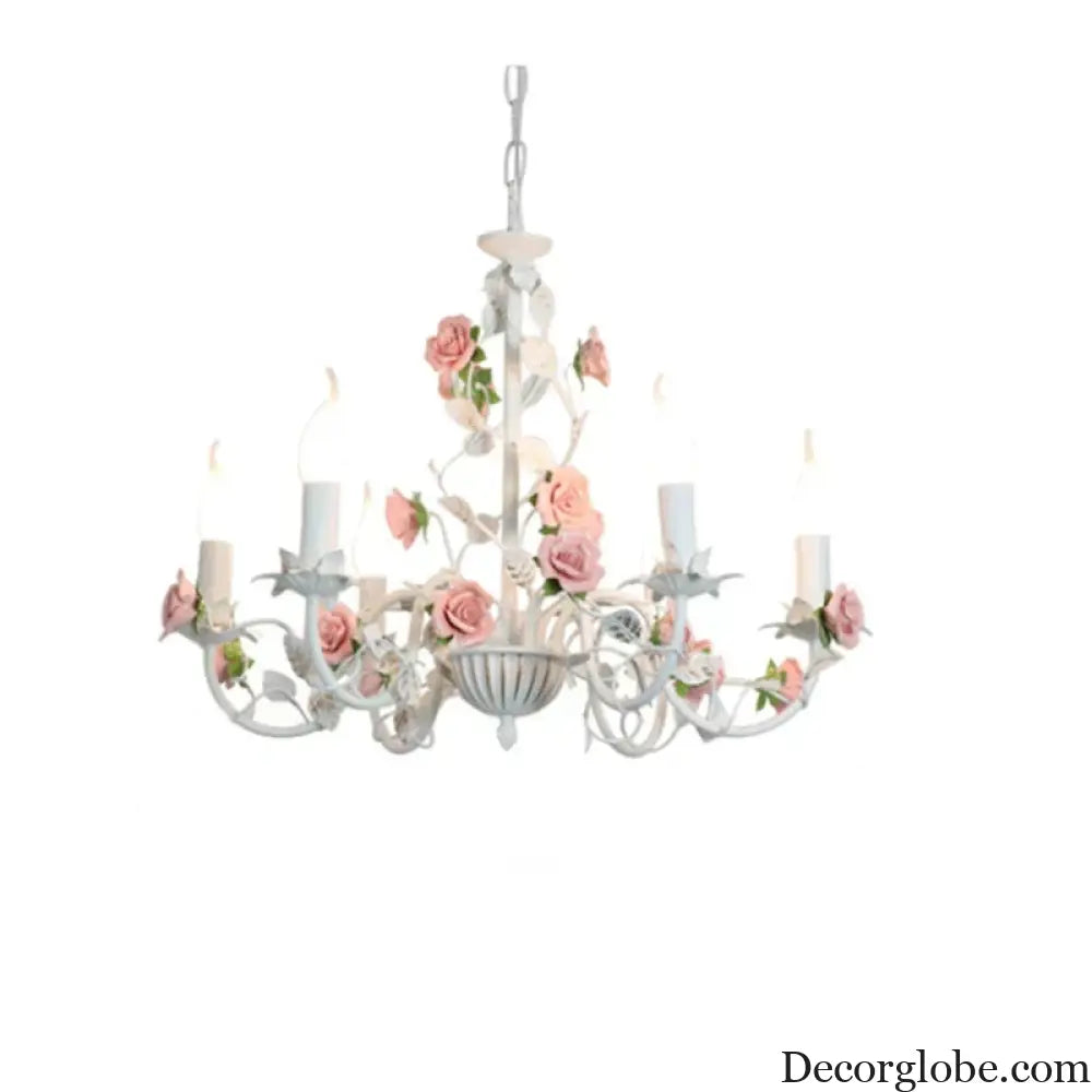 Charming Pastoral Style Chandelier - American Country Kid Chandeliers for Living Rooms, Bedrooms, Dining Rooms, and Children's Rooms - DecorGlobe