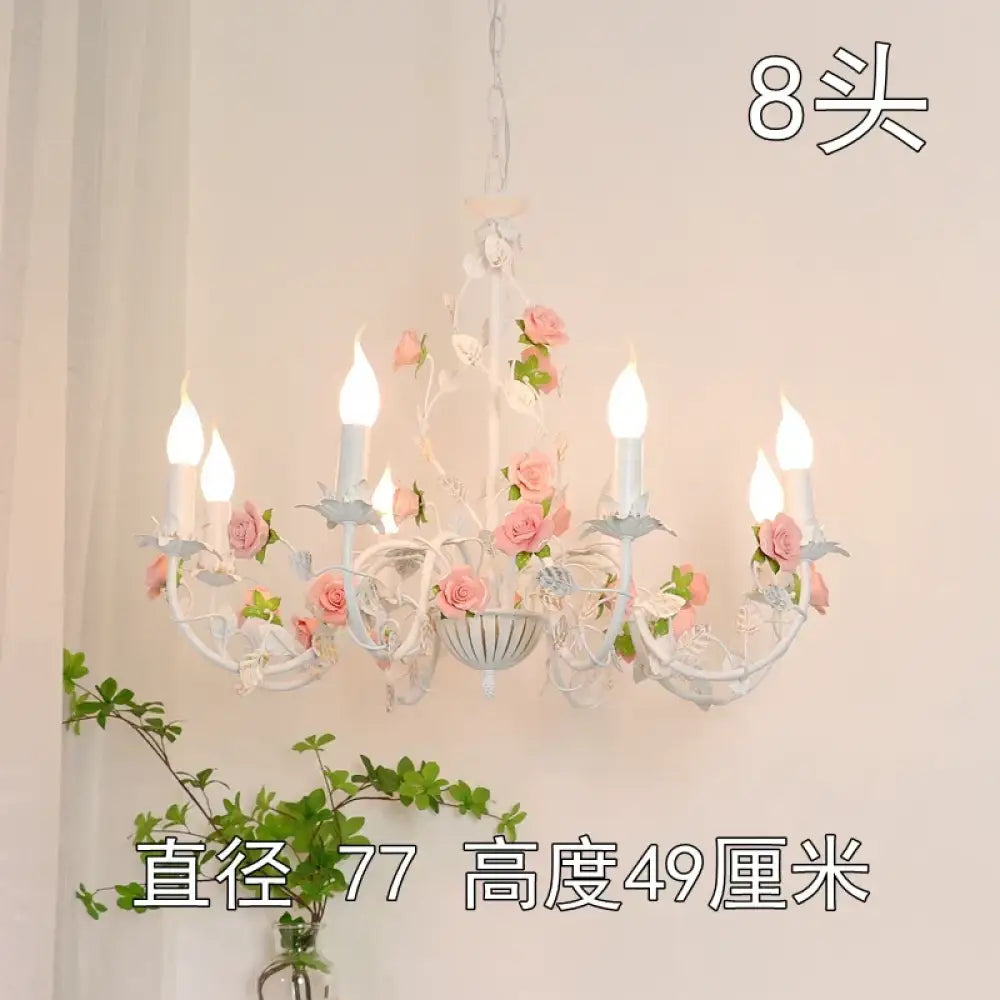 Charming Pastoral Style Chandelier - American Country Kid Chandeliers for Living Rooms, Bedrooms, Dining Rooms, and Children's Rooms - DecorGlobe