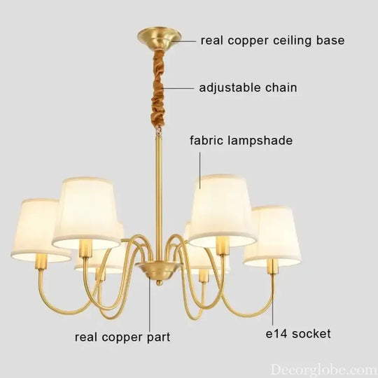 Modern LED Chandelier Pendant Light for Living Room and Dining