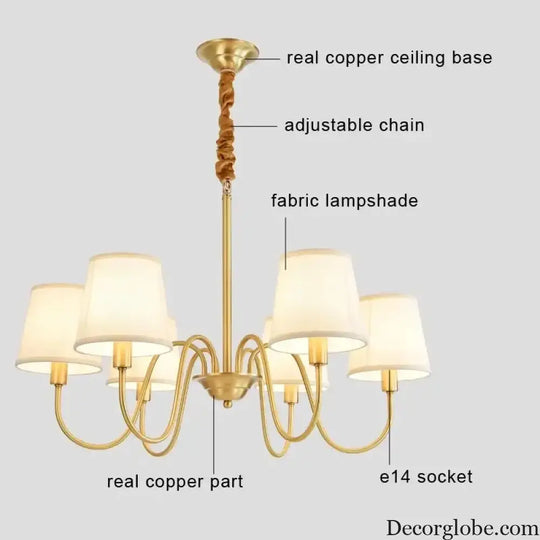 Modern LED Chandelier Pendant Light for Living Room and Dining