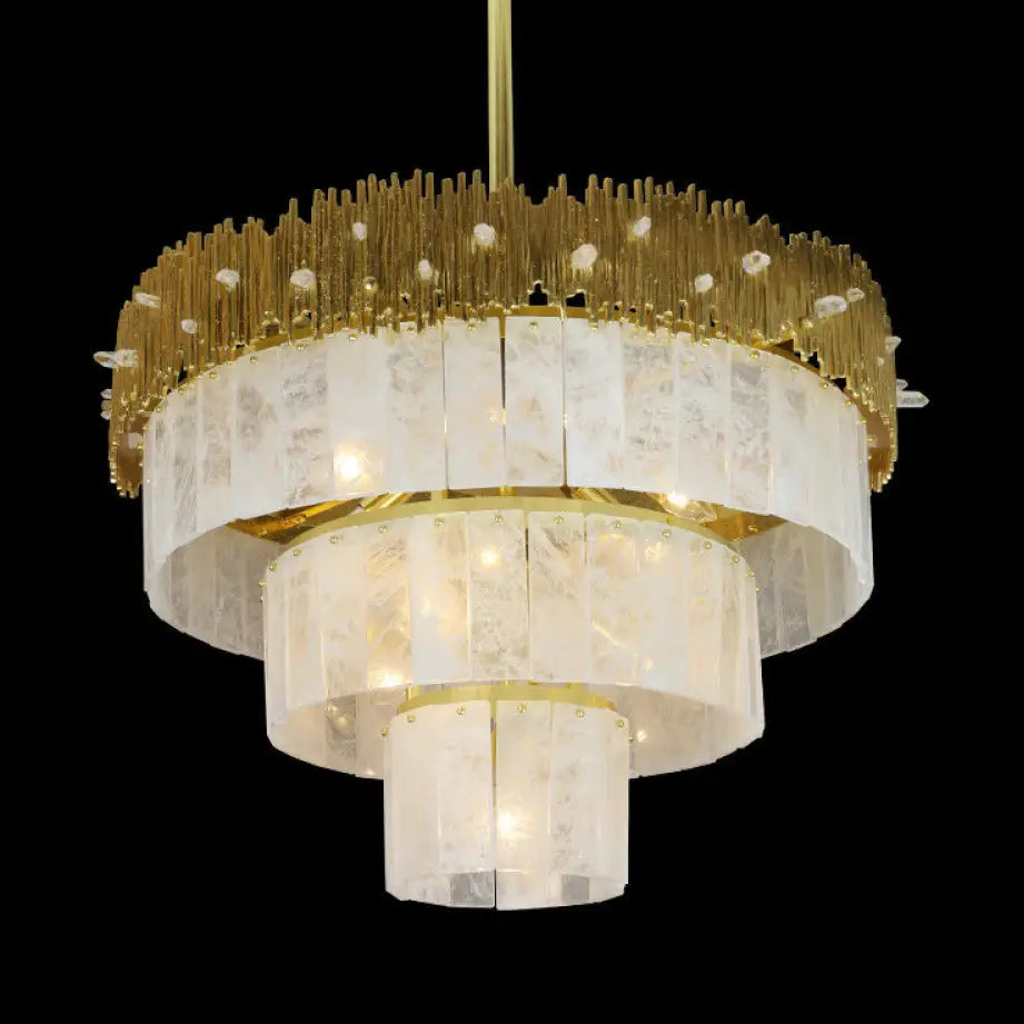 Light Luxury Crystal Living Room Chandelier