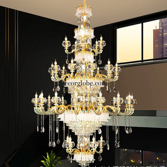 Alice European Luxury K9 Crystal Branch Chandelier Collection Chandelier