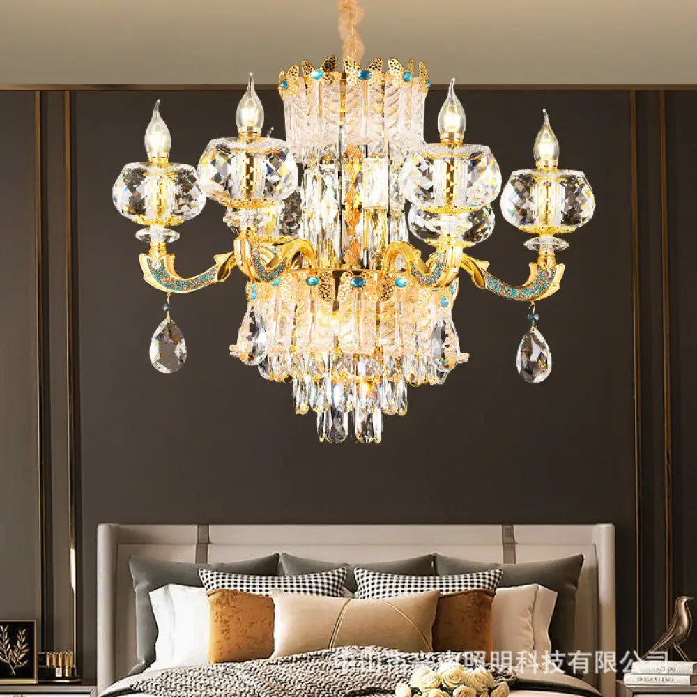 Alice European Luxury K9 Crystal Branch Chandelier Collection Wall lamp (width 23cm height 25cm) Chandelier