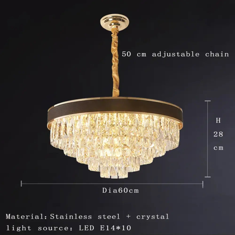 Elegant Black Chandelier - Postmodern Light Luxury for Living Rooms, Dining Rooms, and Bedrooms - DecorGlobe