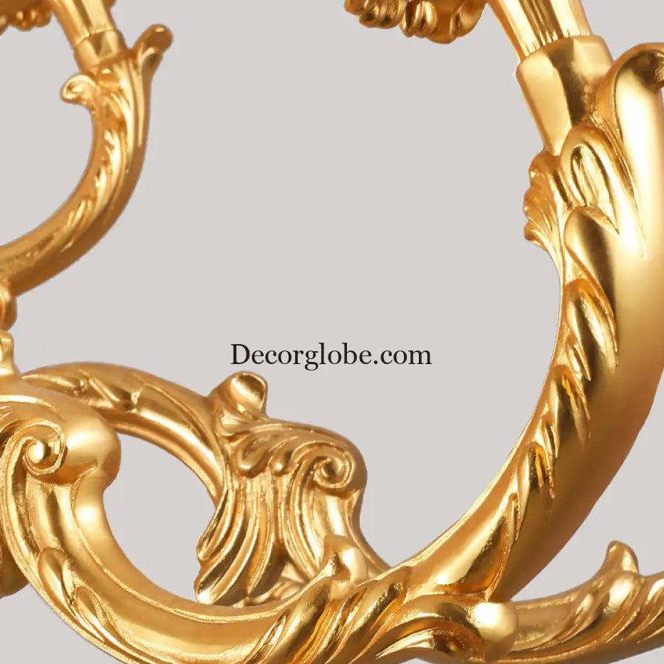 French style chandelier light luxury living room candle chandelier European luxury elegant retro Villa duplex building