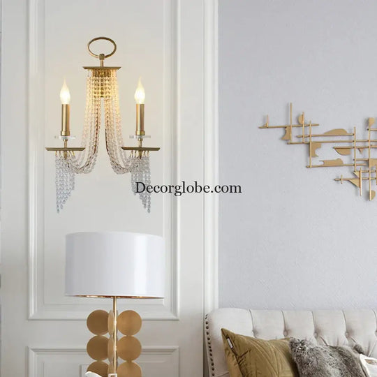 Candle Ceiling Chandeliers - LED Lustres for Classical Home Decoration Pendant Lighting in Living and Dining Rooms - DecorGlobe