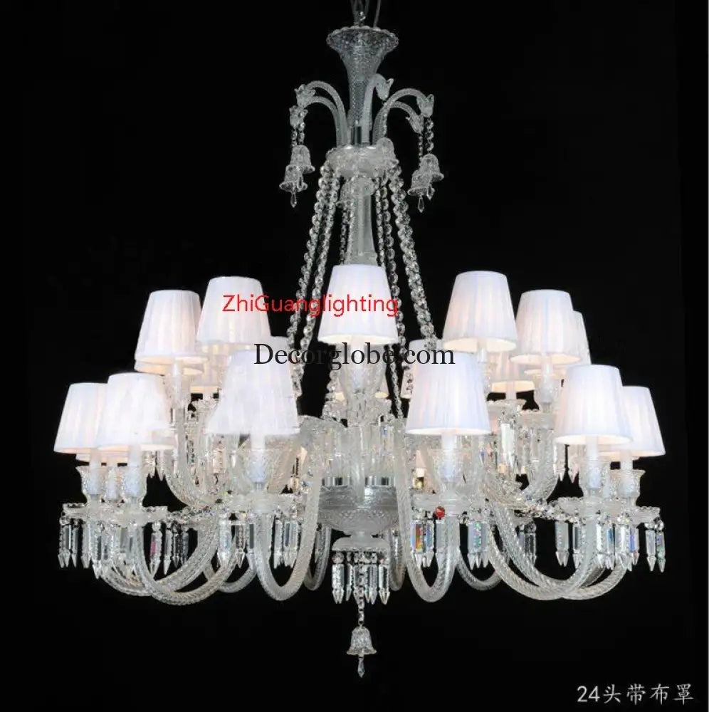 Candle Style Crystal Chandelier for Living Room and Restaurant Chandelier