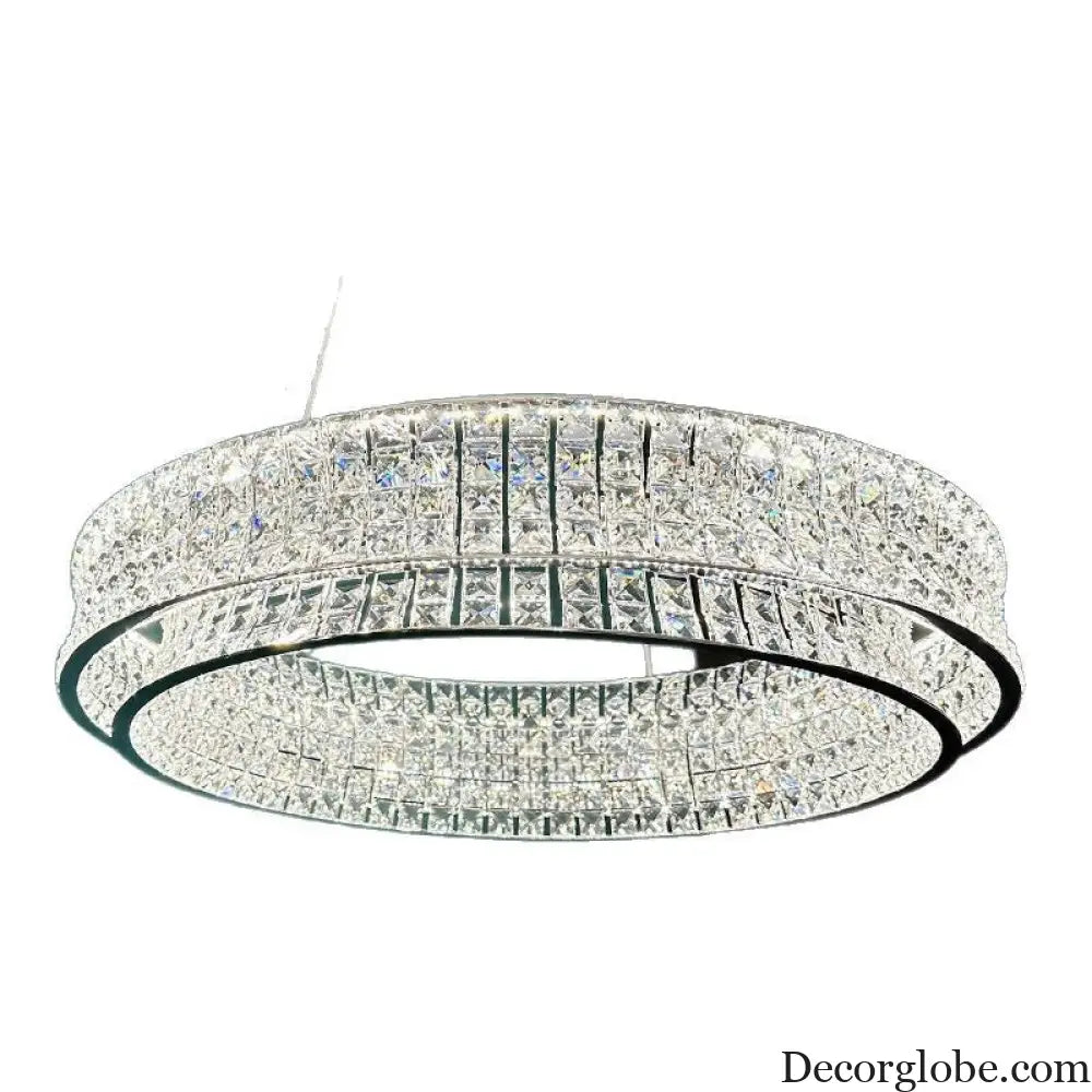 New crystal ceiling lamp living room chandelier lamp creative designer high-end luxury hall restaurant main lamp