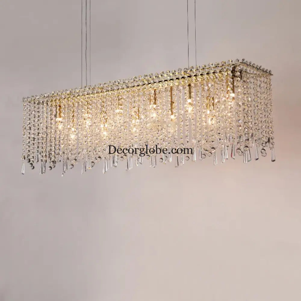 Chic Light Luxury Living Room Chandelier - Ideal for Creating Atmosphere in Lobbies, Showrooms, Bedrooms, and Dining Rooms - DecorGlobe