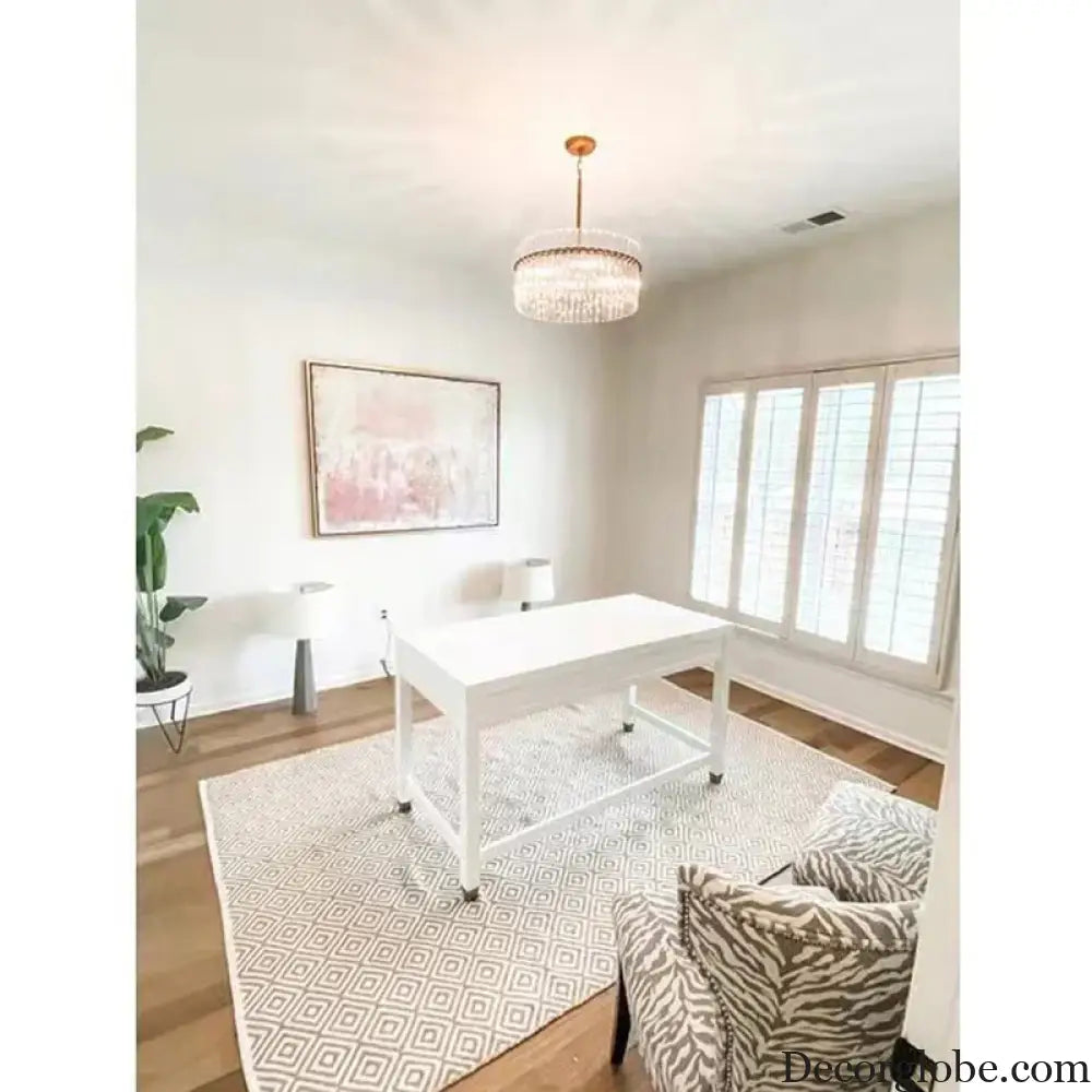 Contemporary 5-Light Brushed Brass Finish Crystal Glass Chandelier - Illuminate Your Space with Modern Elegance - DecorGlobe