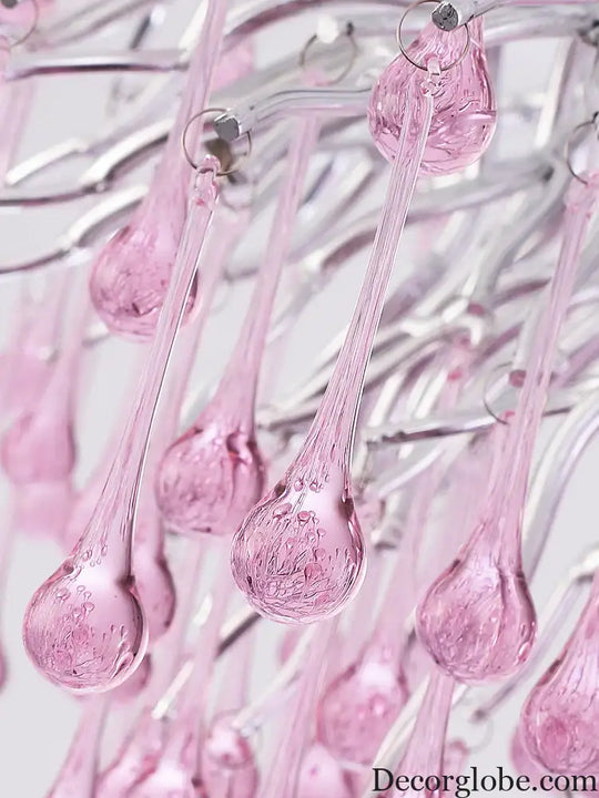 Creative Tree Branch Chandelier - Illuminate Your Bedroom or Girl's Room with Whimsical Charm - DecorGlobe