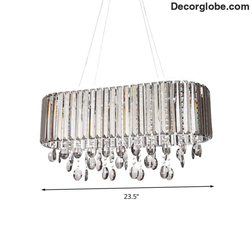 Crystal Radiance: A Touch of Modern Elegance for Your Living Room - DecorGlobe