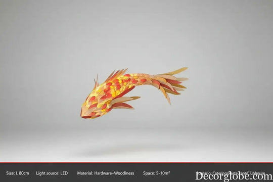 Decorative Fish Shaped Chandelier Pendant Light for Restaurant & Cafe Interiors | Chandelier