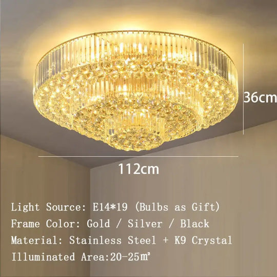 Dimmable LED Ceiling Lights - Classical Elegance with Remote Control for Living Room Decor - DecorGlobe