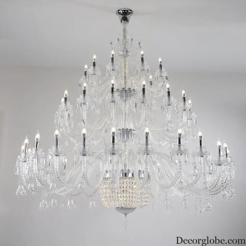Dorina Three tier Crystal Chandelie Chandelier