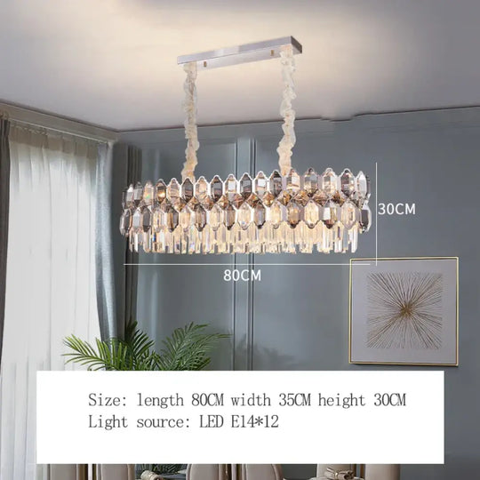 Elegant Crystal Chandelier with a Touch of Light Luxury - Post-Modern Golden Beauty for Living Rooms, Dining Rooms, and Bedrooms - DecorGlobe