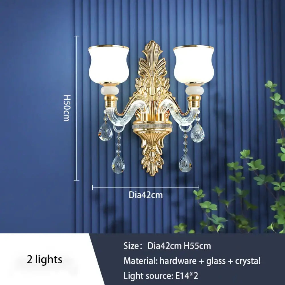 Elegant European Style Crystal Chandelier - Luxury Main Light for Living Rooms, Dining Rooms, and Villa Halls - DecorGlobe