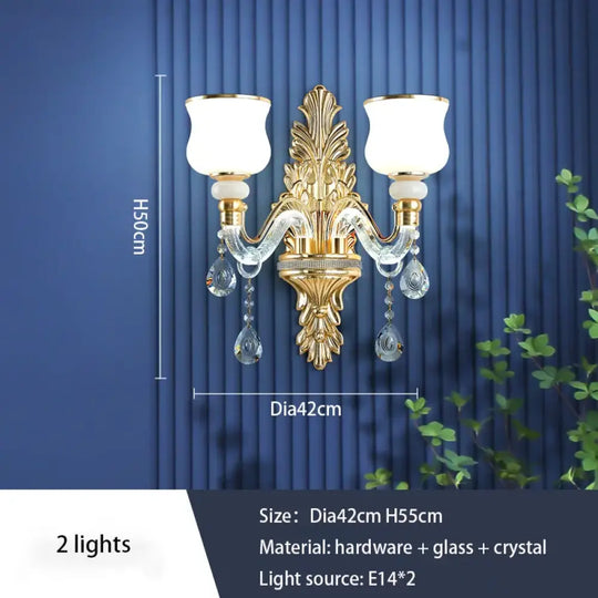 Elegant European Style Crystal Chandelier - Luxury Main Light for Living Rooms, Dining Rooms, and Villa Halls - DecorGlobe