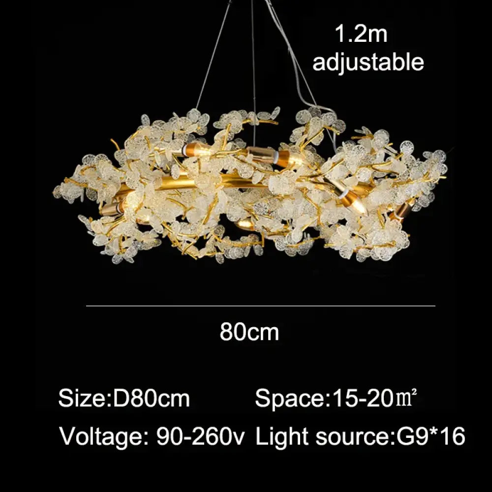 Elegant French Luxury Chandeliers - Postmodern Villa Living Room Lights with Creative Branch Crystal Design for Bedrooms, Dining Rooms, and Tea Rooms - DecorGlobe