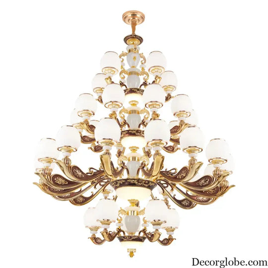 European Style Large Chandelier - Elegance for Living Rooms, Hotels, Villas, and Grand Hallways - DecorGlobe