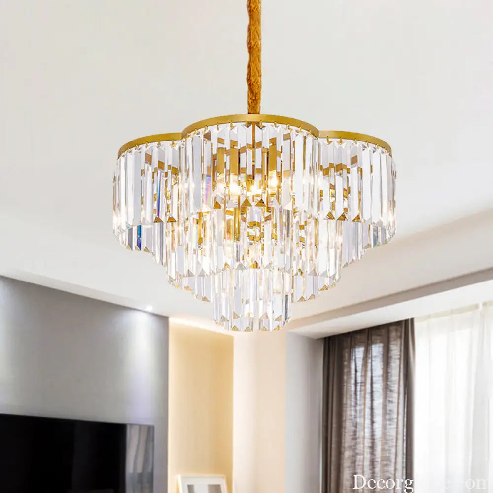 Enchanting Elegance: A Modern Masterpiece in Gold - DecorGlobe
