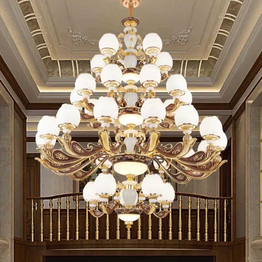 European Style Large Chandelier - Elegance for Living Rooms, Hotels, Villas, and Grand Hallways - DecorGlobe