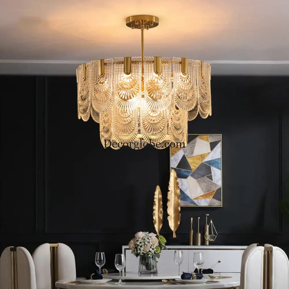 French Luxury Chandelier - Postmodern Designer Elegance for Living Rooms, Master Bedrooms, and Dining Spaces - DecorGlobe