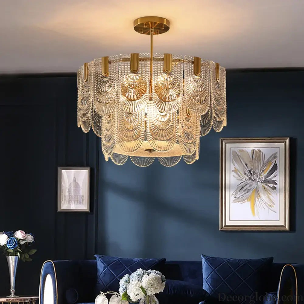 French Luxury Chandelier - Postmodern Designer Elegance for Living Rooms, Master Bedrooms, and Dining Spaces - DecorGlobe