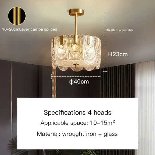 French Luxury Chandelier - Postmodern Designer Elegance for Living Rooms, Master Bedrooms, and Dining Spaces - DecorGlobe
