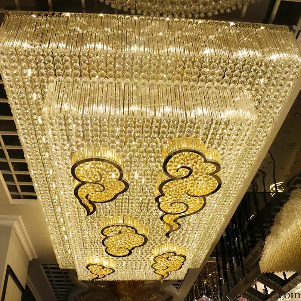 Genevieve Custom Build European Square Crystal Chandelier custom / custom / Custom|Modern Chandelier