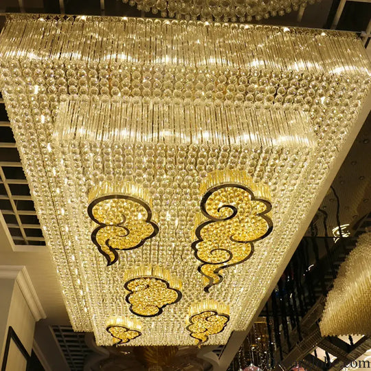 Genevieve Custom Build European Square Crystal Chandelier custom / custom / Custom|Modern Chandelier