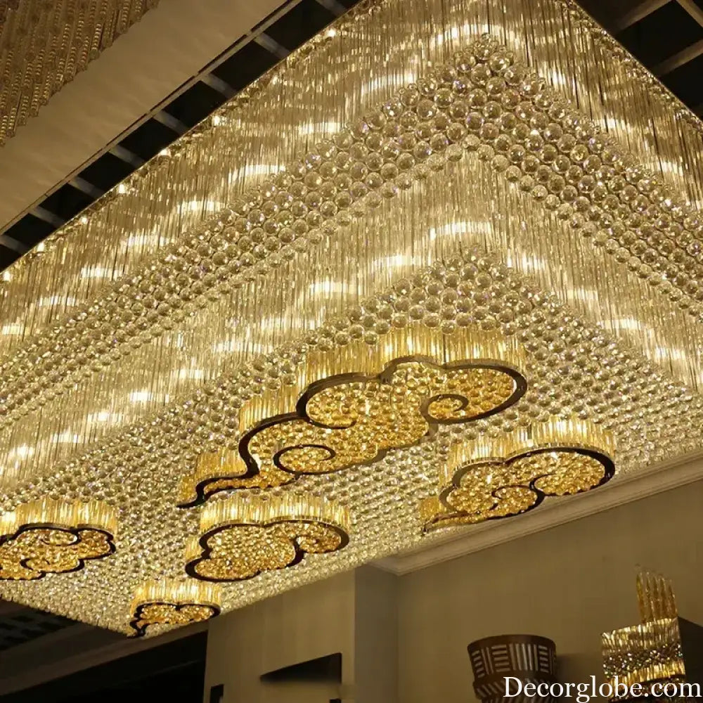 Genevieve Custom Build European Square Crystal Chandelier custom / custom / Custom|Modern Chandelier