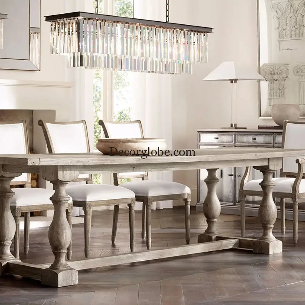 Timeless American Classic Crystal LED Chandeliers - Illuminate and Elevate Your Space with High-Quality Rectangular Lighting for Foyers, Living Rooms, and Dining Rooms - DecorGlobe