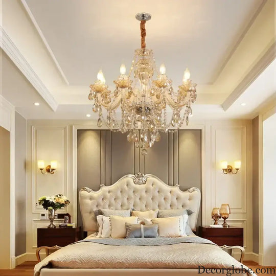Crystal chandelier minimalist modern bedroom dining room chandelier Chandeliers