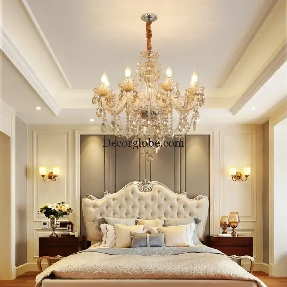 Crystal chandelier minimalist modern bedroom dining room chandelier Chandeliers