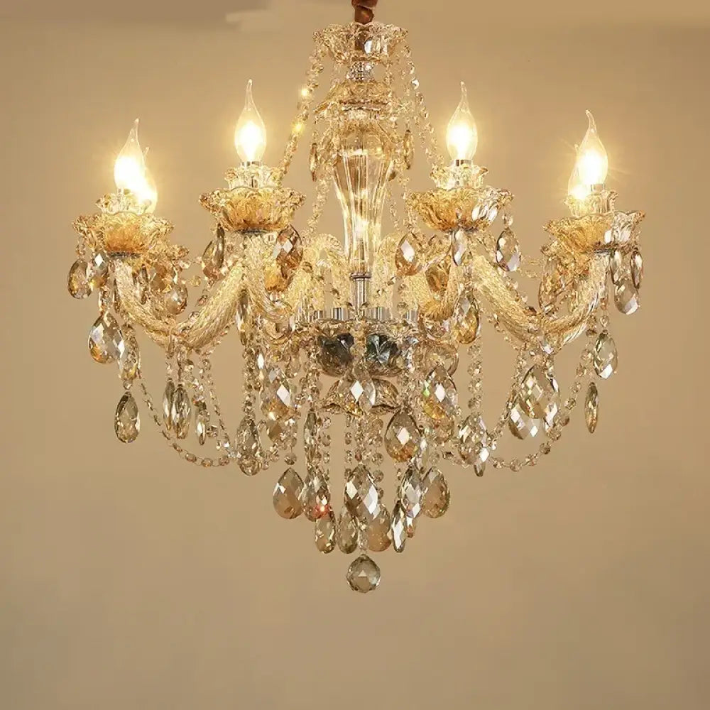 Crystal chandelier minimalist modern bedroom dining room chandelier Chandeliers